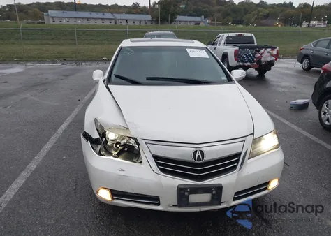 2011 Acura Rl 3.7 из США, поврежденный, VIN JH4KB2F68BC000421